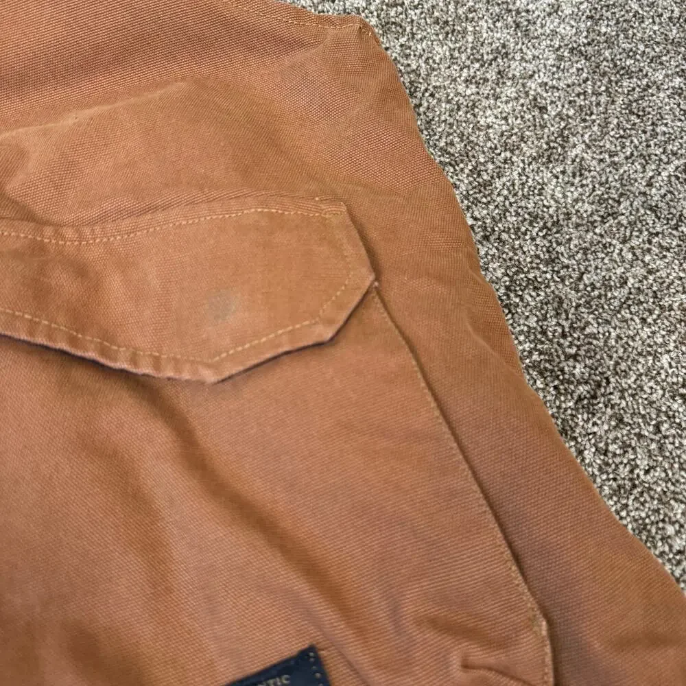 Caden McCoy Work Vest Outerwear Men's 2XL Duck Canvas Thinsulate Pockets